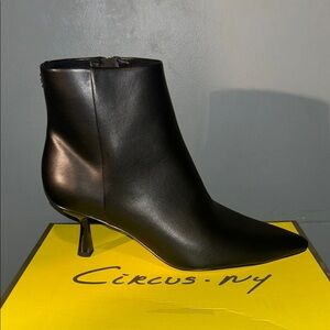 Sleek Black Ankle Booties